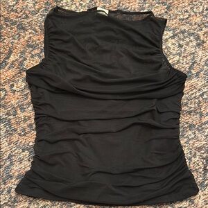 Elegant Black Sleeveless Top
